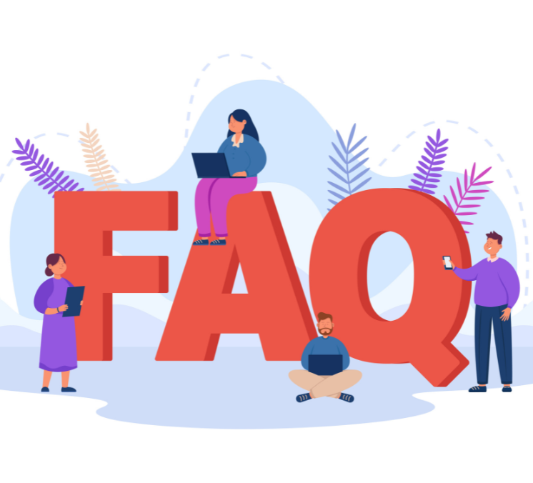 FAQ section of Services