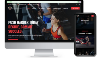 Gym Website