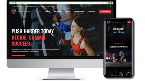 Gym Website