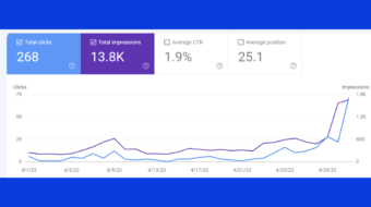 Before SEO - SEO Stats Case Study
