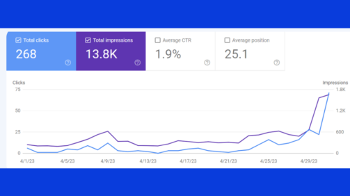 Before SEO - SEO Stats Case Study